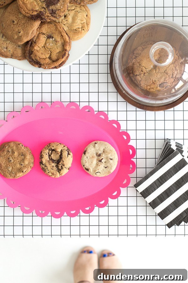 Plates with cookies on them 