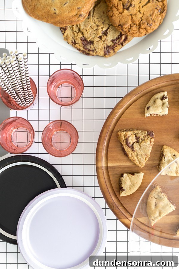 Cookies on a tray