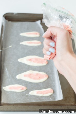 Frosting on a tray