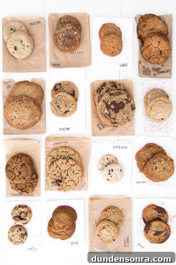 Cookies with words next to it 