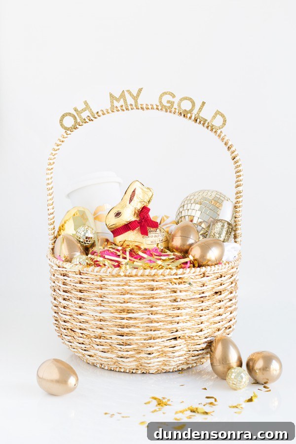 Gold Easter Basket Ideas for Your Gal Pals: Stylish Gift Guide 2 Oh My Gold! Easter Basket