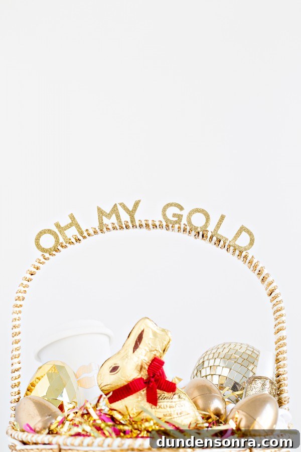 Gold Easter Basket Ideas for Your Gal Pals: Stylish Gift Guide 3 Oh My Gold! Easter Basket