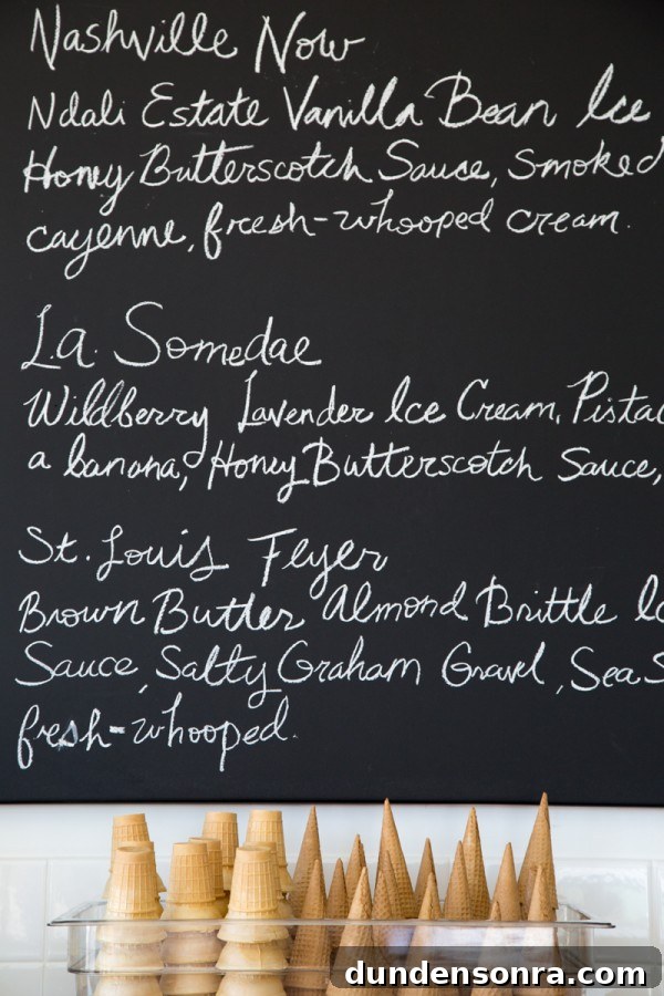 Sugar Fix: Inside Jeni’s Splendid Ice Creams Story 11 Black paper with white letters
