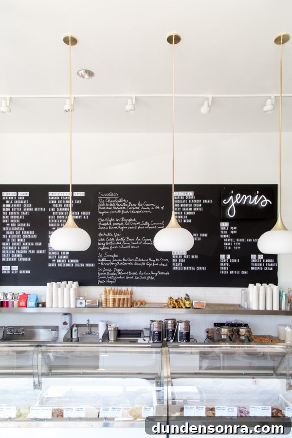 Sugar Fix: Inside Jeni’s Splendid Ice Creams Story 6 Ice cream store with lights