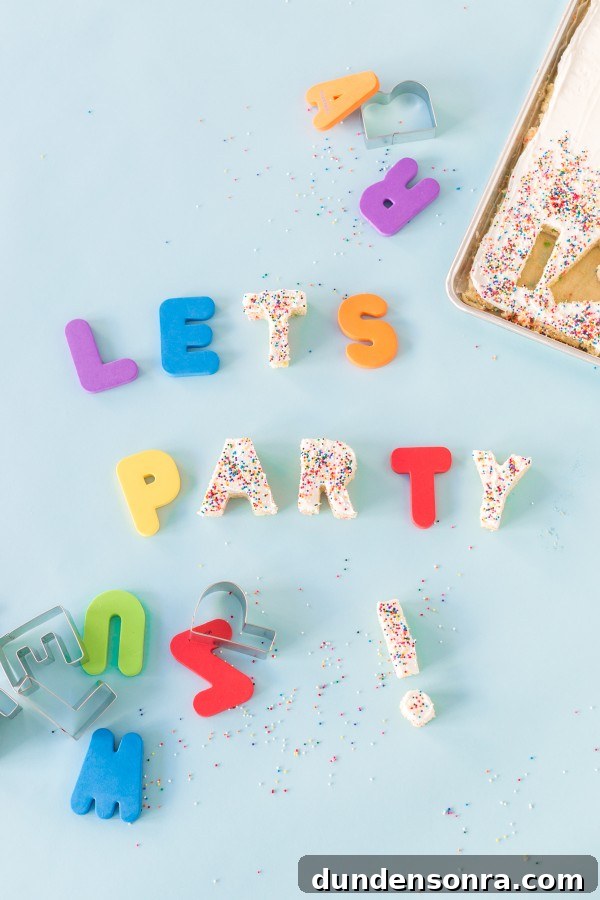 DIY Alphabet Cakes