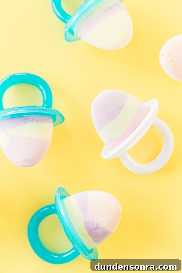 Striped Creamsicles for Toddlers