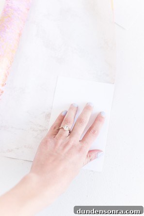 Creative DIY Postcard Message Ideas with Patterned Designs 6 Someone holding white paper