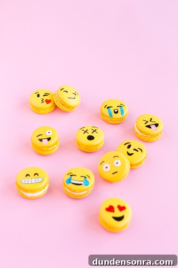 Emoji macaron 