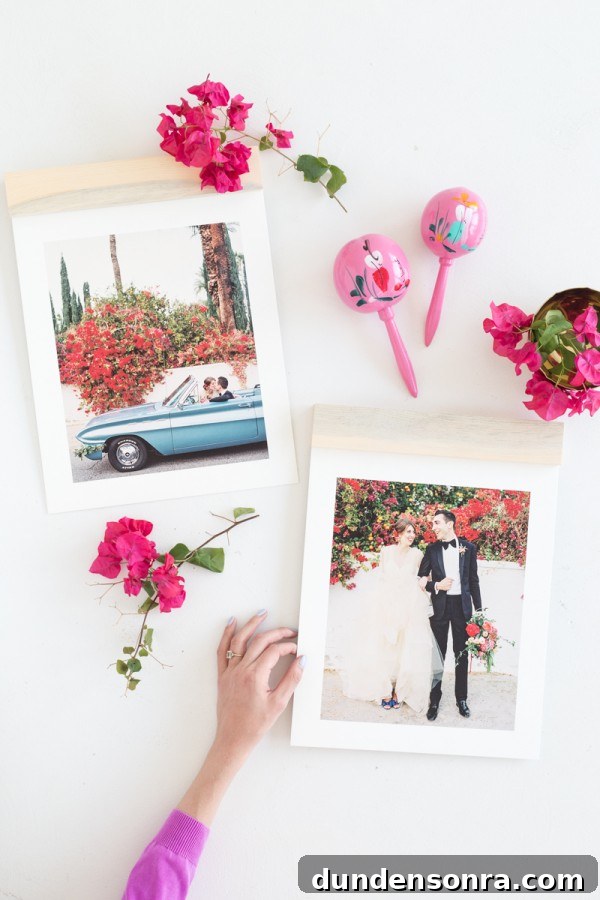 Photos and flowers