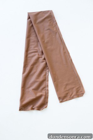 Brown fabric