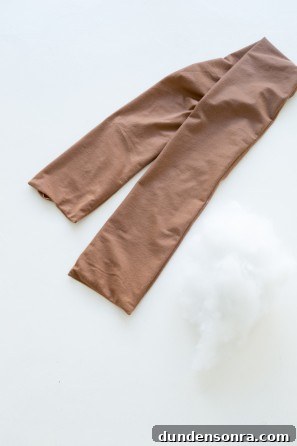 Brown fabric