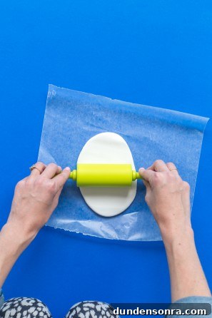 Someone playing with clay