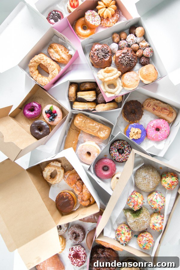 Los Angeles Donut Guide: Top Shops, Classics & Hidden Gems 3 A bunch of boxes with donuts