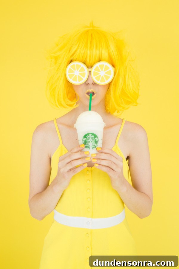 DIY Lemon Sunglasses