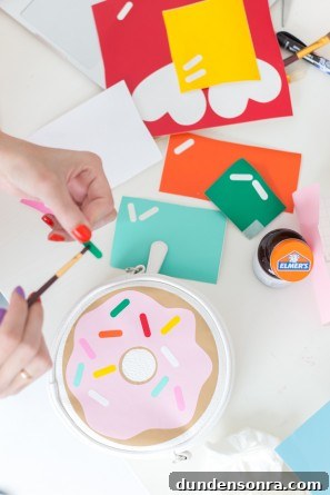 Donut bag and cards