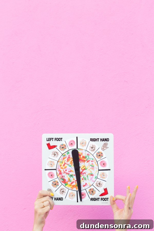 Donut spinning wheel