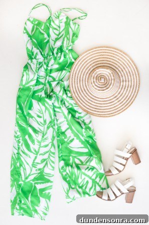 Green romper