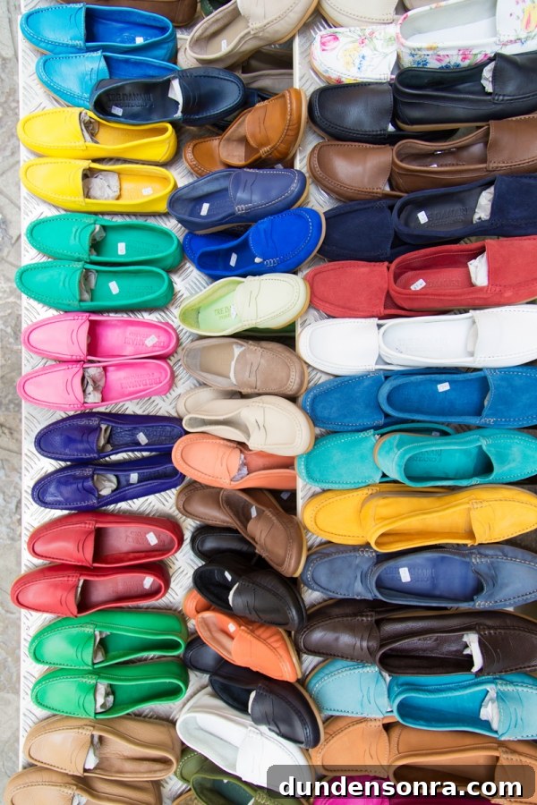 Honeymoon in Amalfi Coast: Our Romantic Italian Escape 5 Colorful shoes