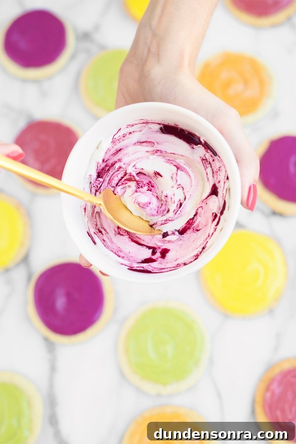 Bright Natural Food Coloring: DIY Recipes for Vibrant Colors 4 natural icing cookies 5