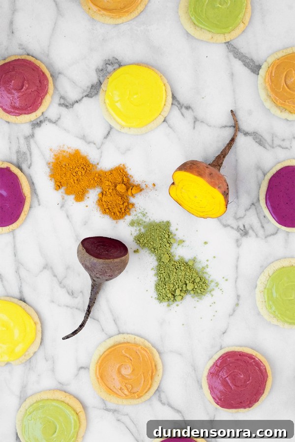 Bright Natural Food Coloring: DIY Recipes for Vibrant Colors 6 Cookies and powder