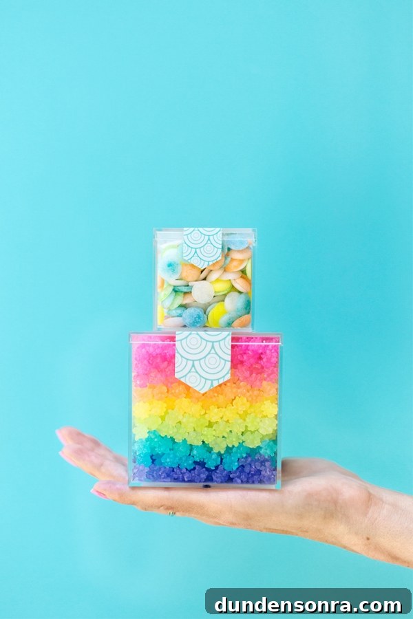 Sugarfina Pasadena: Where to Buy Luxury Candy in Pasadena 6 A woman holding a box of candy