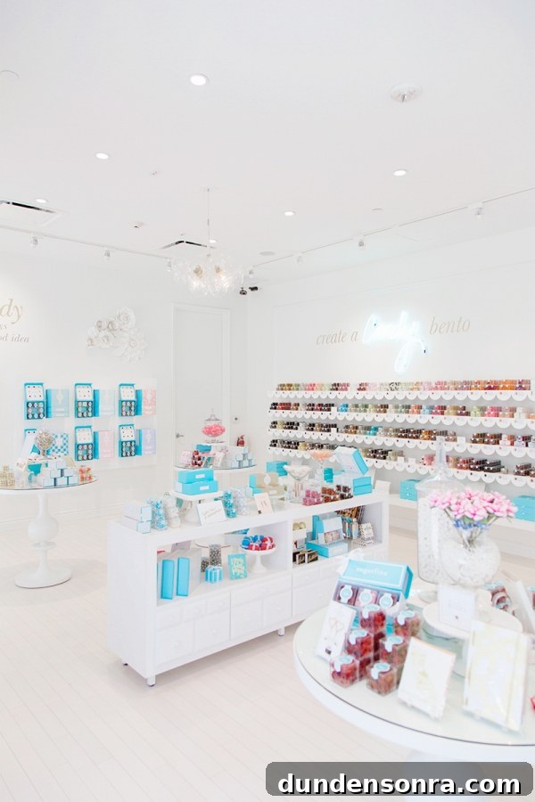 Sugarfina Pasadena: Where to Buy Luxury Candy in Pasadena 7 A candy shop with shelves