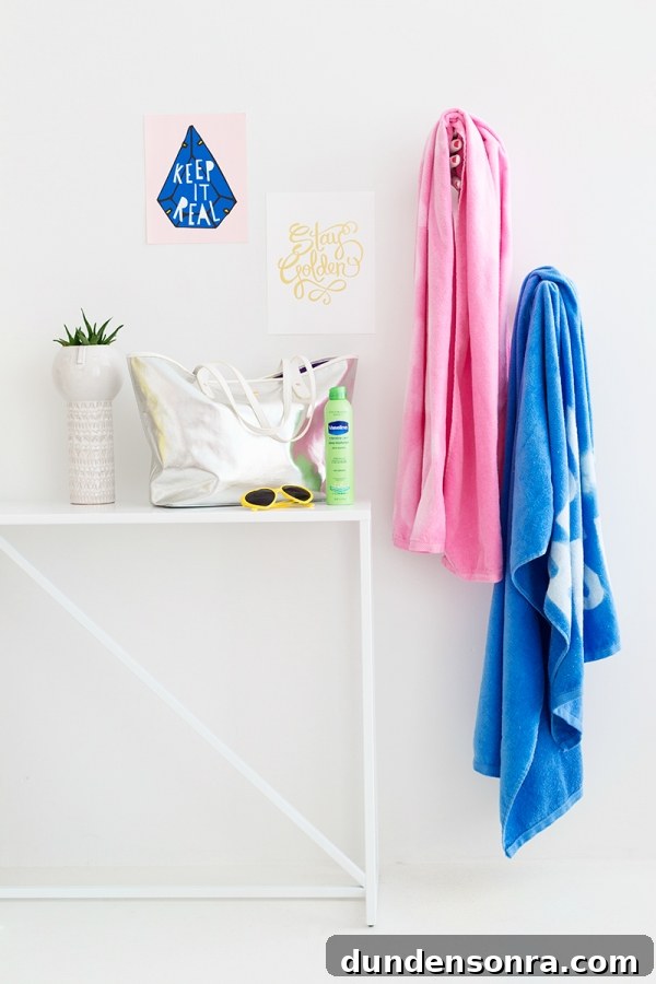 Towels and bags