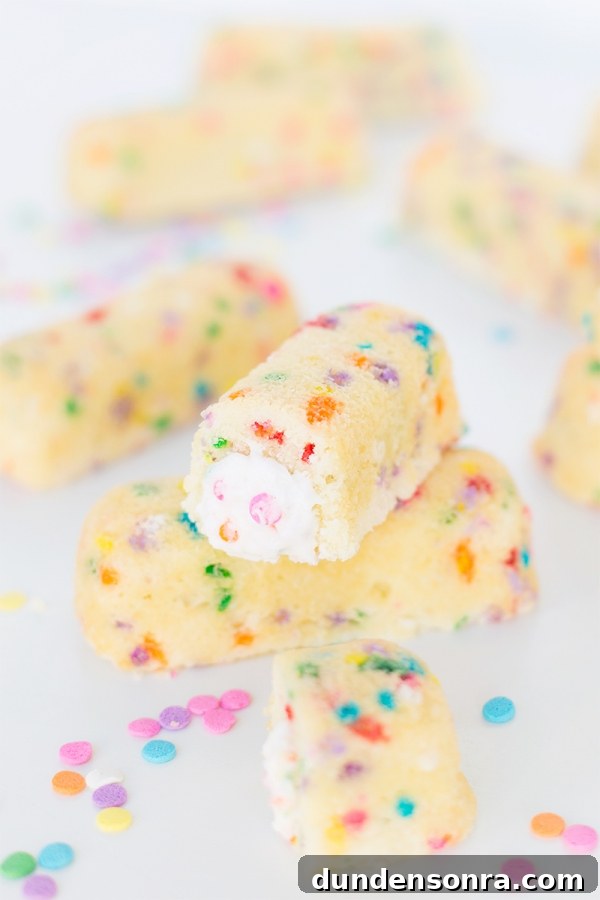 Funfetti Twinkies: Colorful Sprinkle-Stuffed Snack Cakes 5 Rainbow twinkies