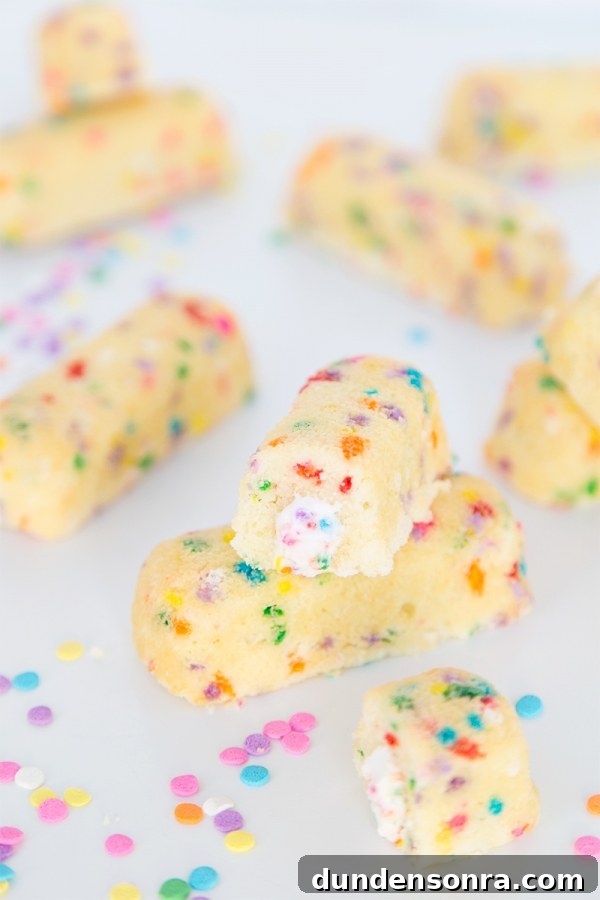 Rainbow twinkies