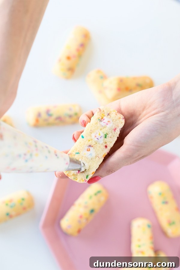 Rainbow twinkies