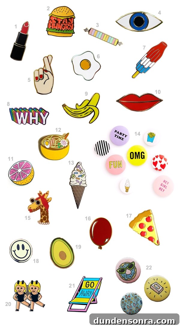 22 Buttons, Pins and Flair You Need