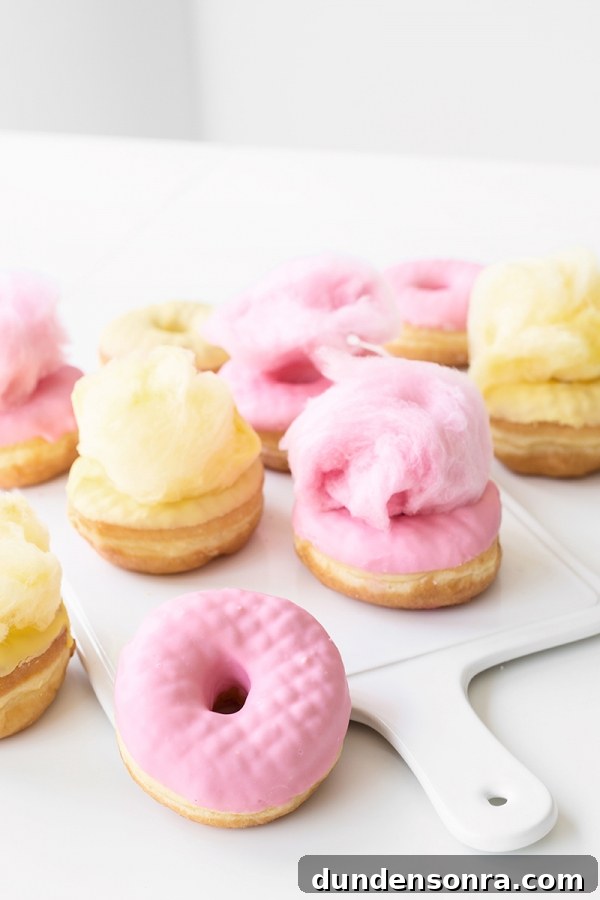 Donuts on a tray