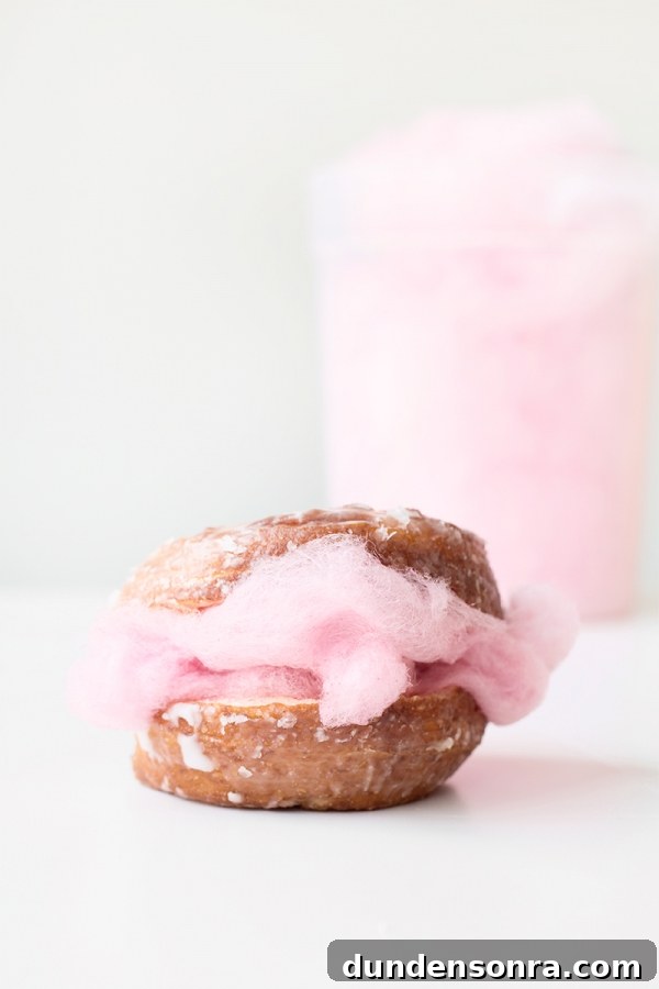 Cotton Candy CRONUTS!