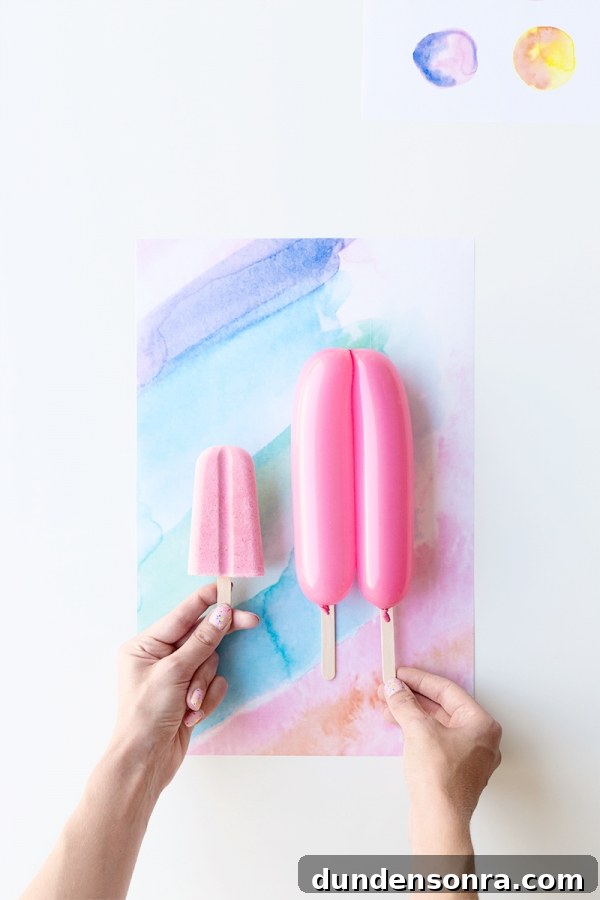 Summer Dreamsicle Party Ideas for a Bright, Refreshing Bash 18 Pink popsicles