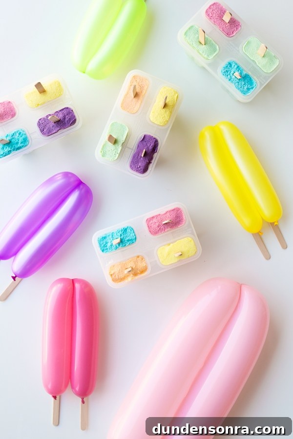 Summer Dreamsicle Party Ideas for a Bright, Refreshing Bash 26 Popsicle balloons