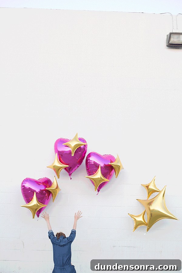 DIY Emoji Heart Balloon Outtakes