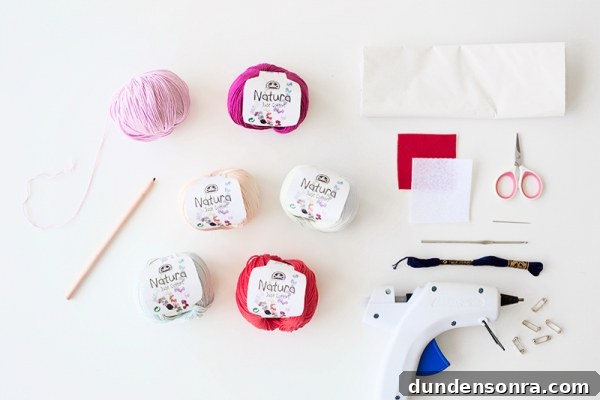Crochet materials 