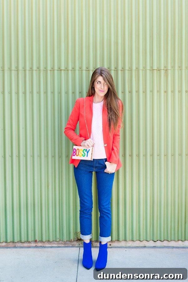 3 Bold Colorful Fall Outfits to Elevate Your Wardrobe 9 BOSSY! | studiodiy.com