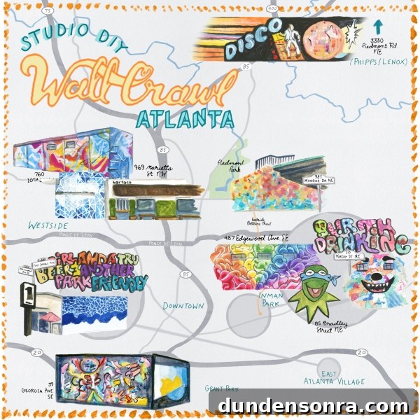 Atlanta Wall Crawl | studiodiy.com