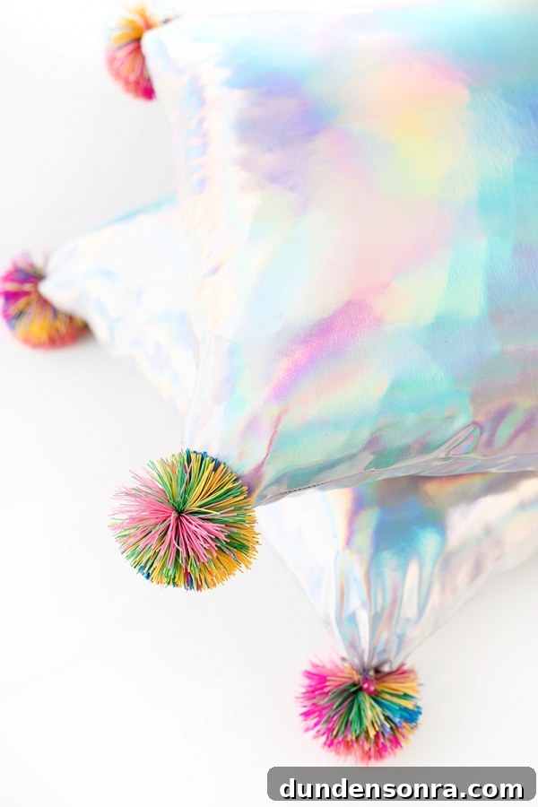Holographic pillows