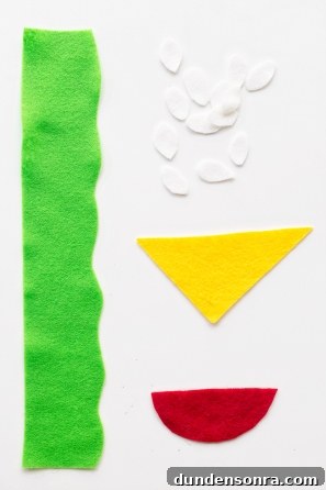 Colorful craft materials 