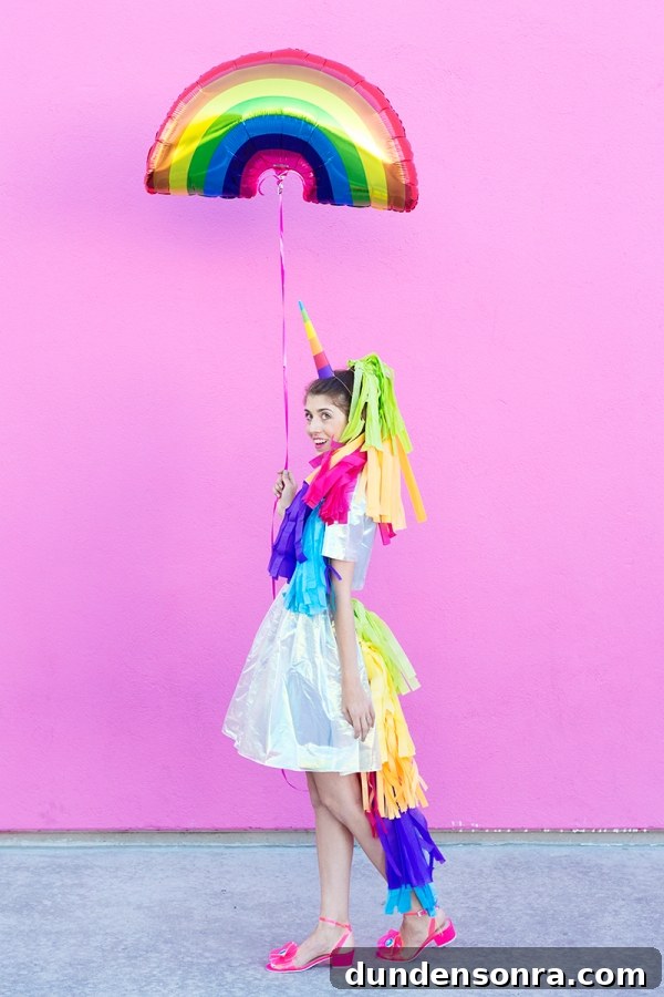 DIY Lisa Frank Costume Ideas for Colorful 90s-Inspired Looks 2 DIY Lisa Frank Unicorn Costume | studiodiy.com