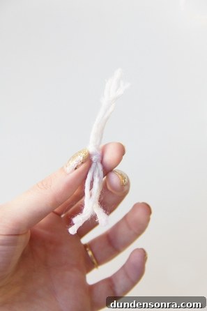 Someone holding string