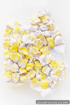 Fake popcorn on a shirt