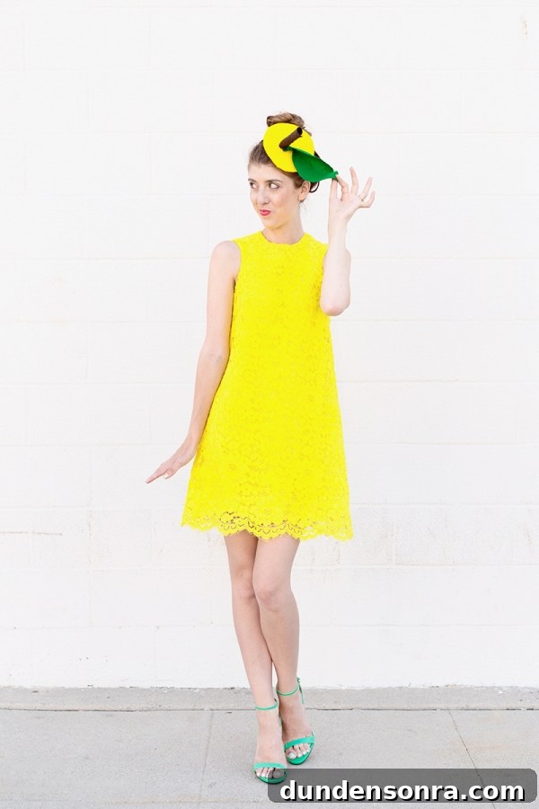DIY Lemon Costume