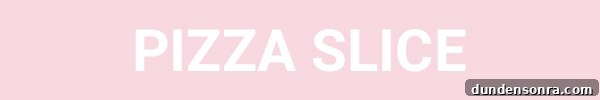 White letters on a pink background