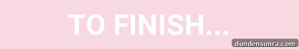 White letters on a pink background