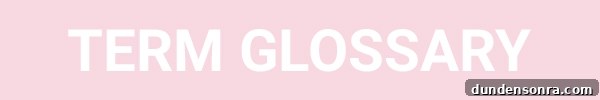 White letters and pink background