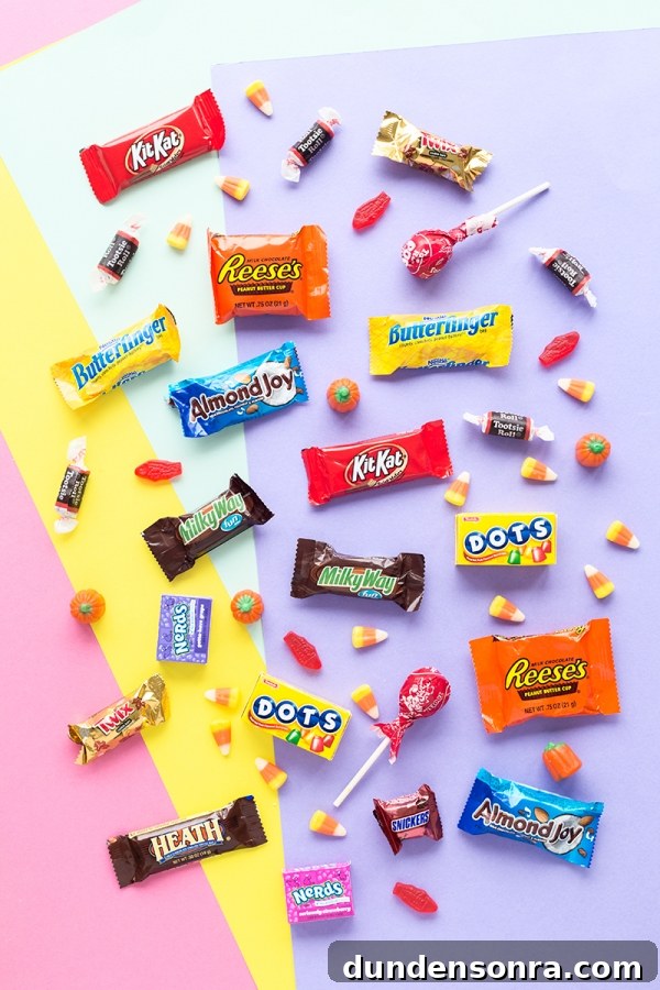 Complete Guide to Choosing and Storing Halloween Candy 2 Candy on a colorful surface