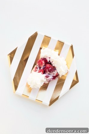 Pie slice with fruit